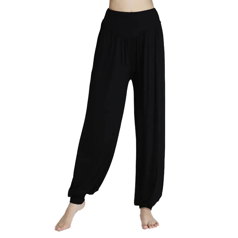 Locker geschnittene Hose, weich & bequem für Tanz, Yoga und Zuhause