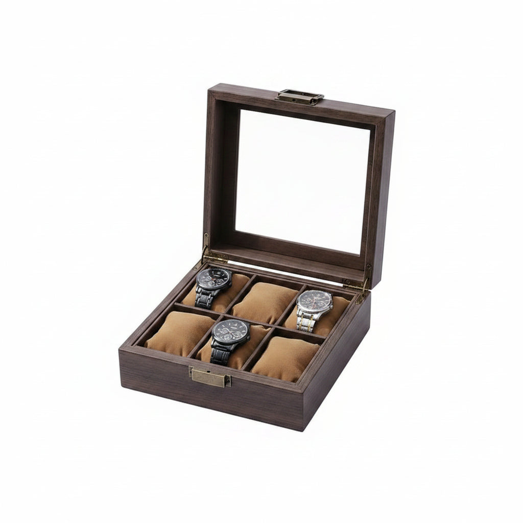 PU-Leder Watch Display Organizer