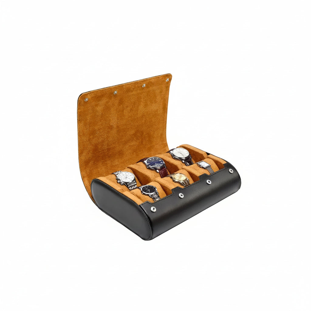 Premium Watch Travel Case 6 Slots