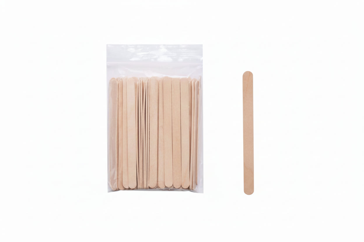100 stk. Holz Rührstäbchen