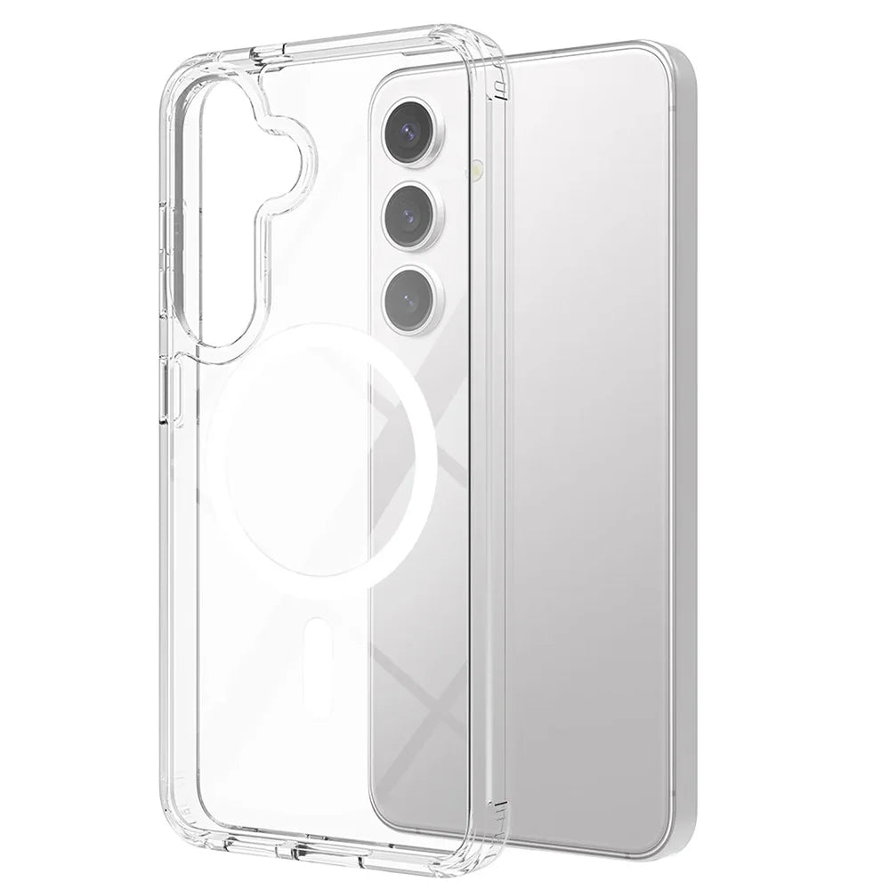 Transparente Handyhülle mit MagSafe-Kompatibilität