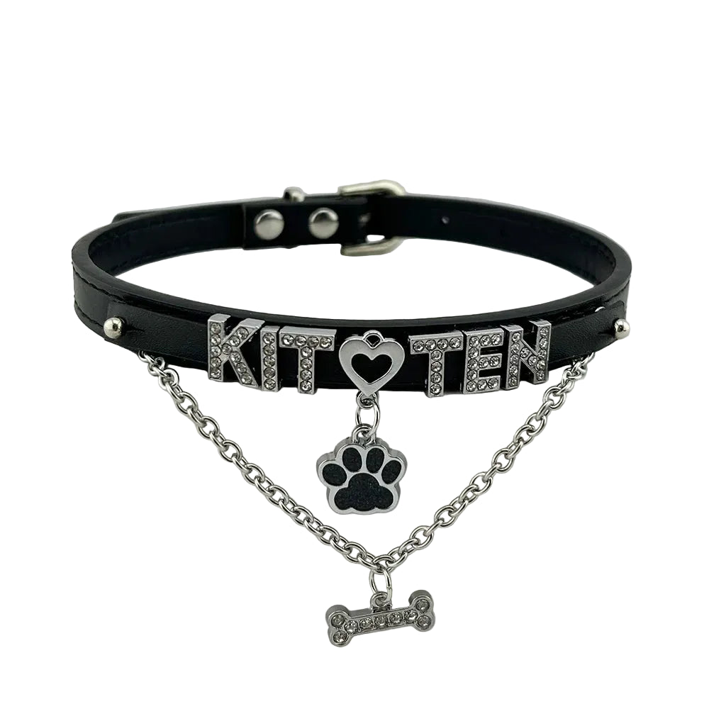 Collar para cachorros con cristal