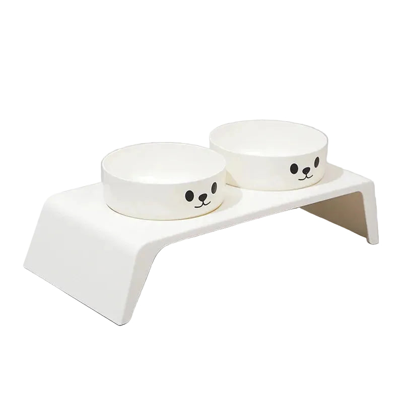 Raised pet bowl