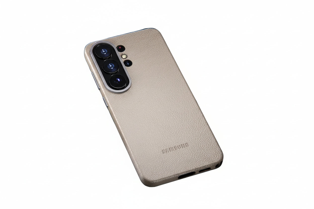 Magnetic Faux Leather Phone Case