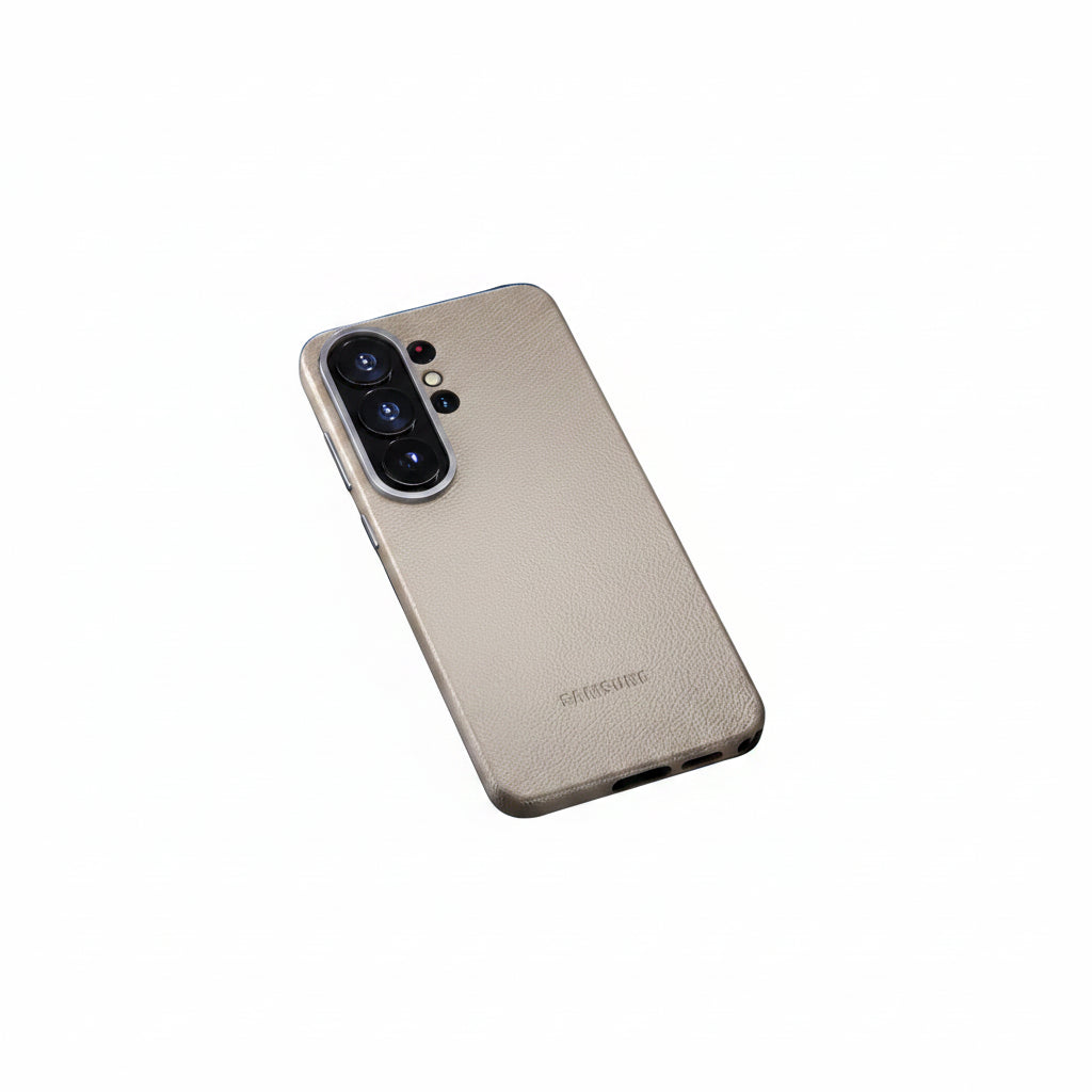 Magnetische Leder-Optik Handyhülle für Samsung