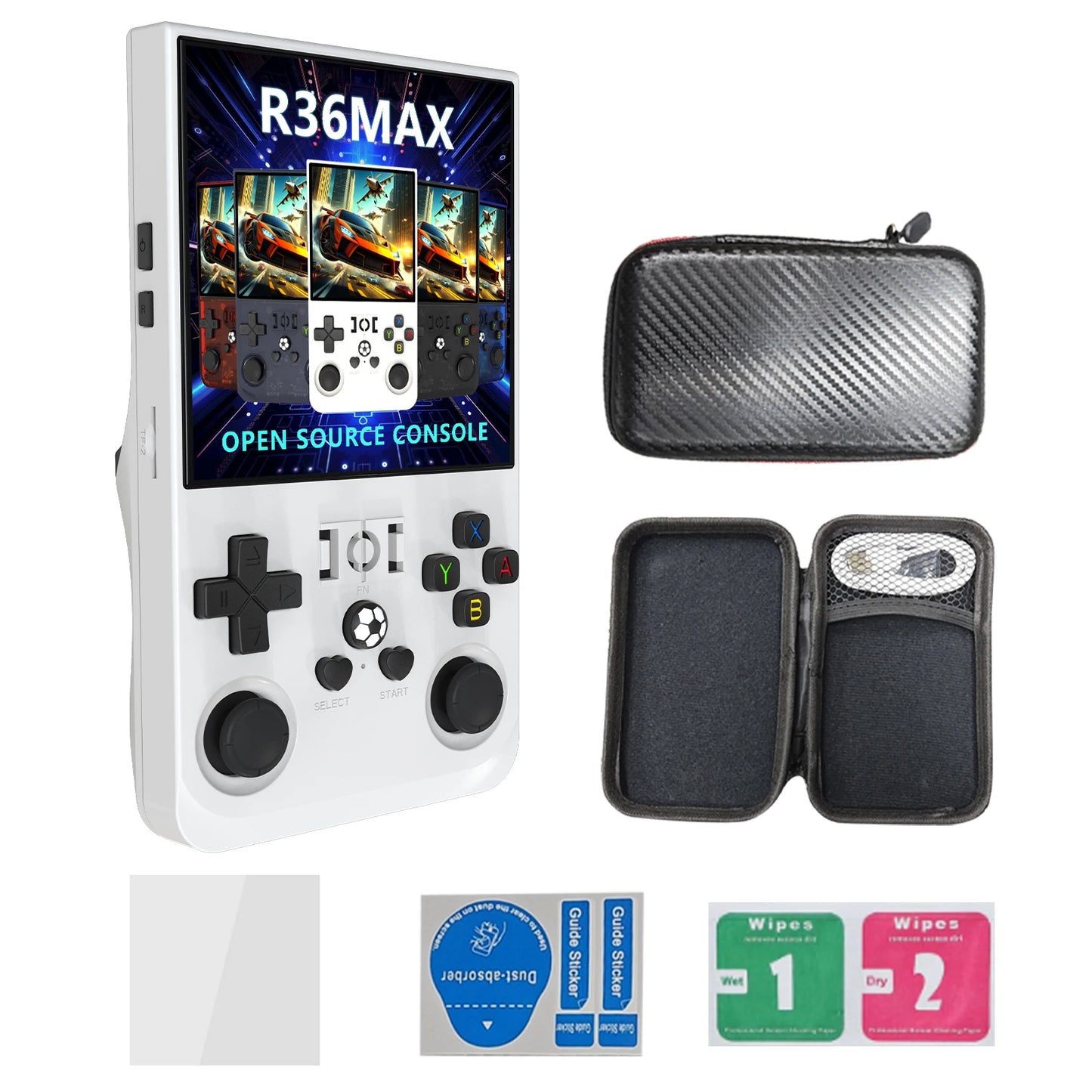 MAX Handheld Konsole für mehr Spielspass mit bis zu 22.000 vorinstallierten Spielen