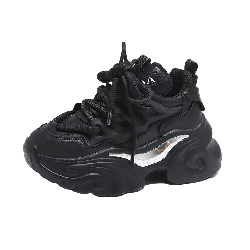 Zapatillas de plataforma alta estilo Chunky