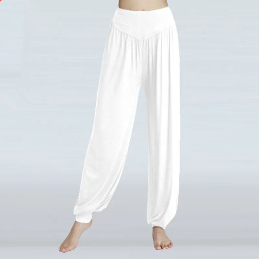 Locker geschnittene Hose, weich & bequem für Tanz, Yoga und Zuhause