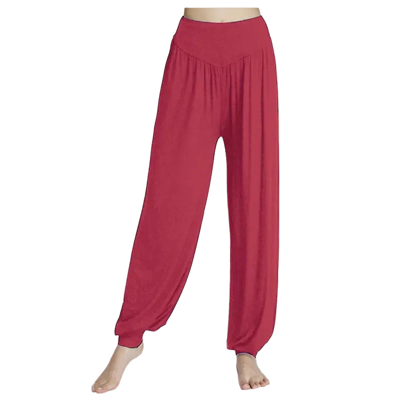 Locker geschnittene Hose, weich & bequem für Tanz, Yoga und Zuhause
