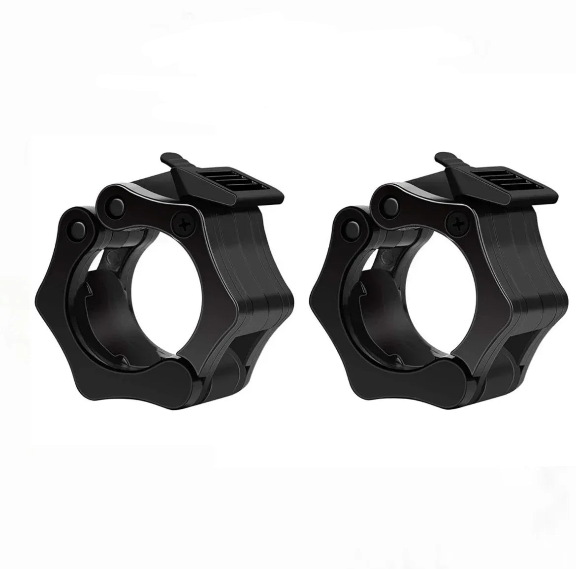 2-Piece Quick-Release Spinlock Barbell Clamps Set