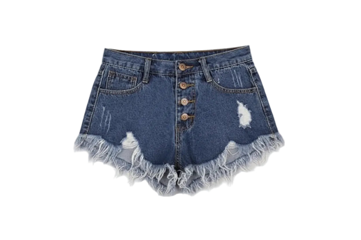 Summer denim shorts