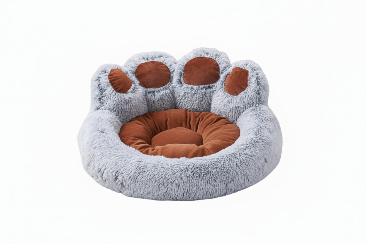 Sofá adorable con forma de pata de oso