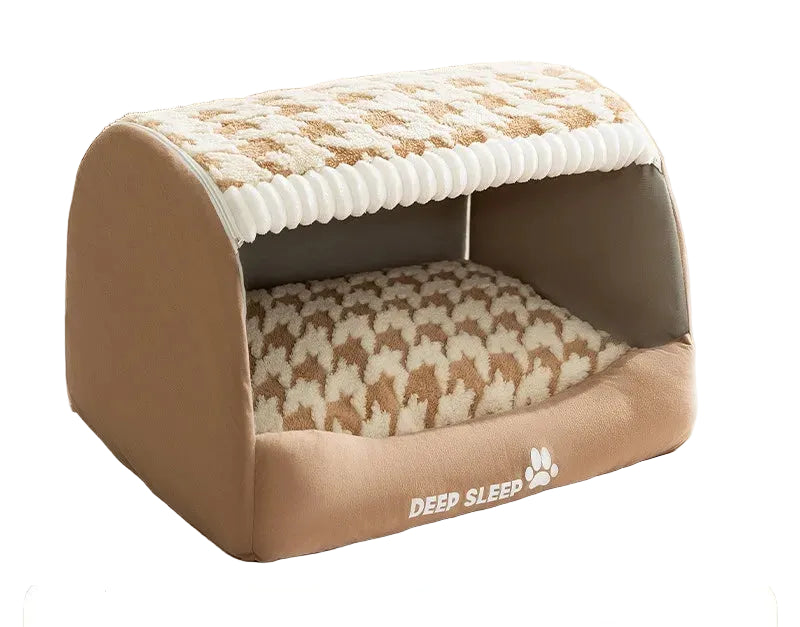 Cama grande para perros para invierno y otoño