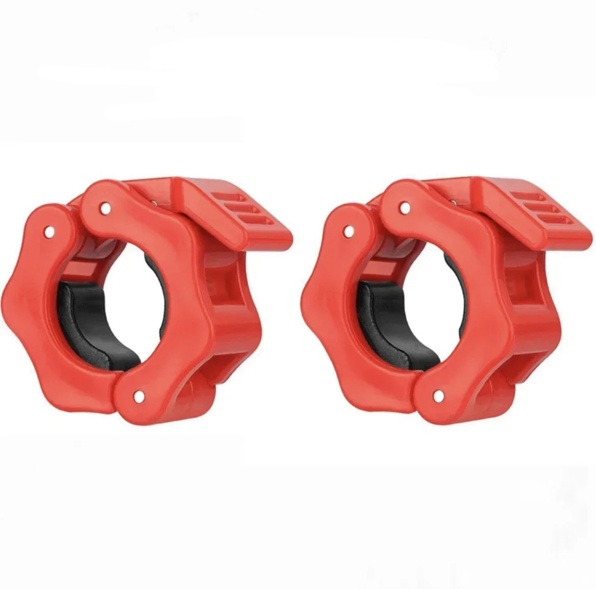 2-Piece Quick-Release Spinlock Barbell Clamps Set