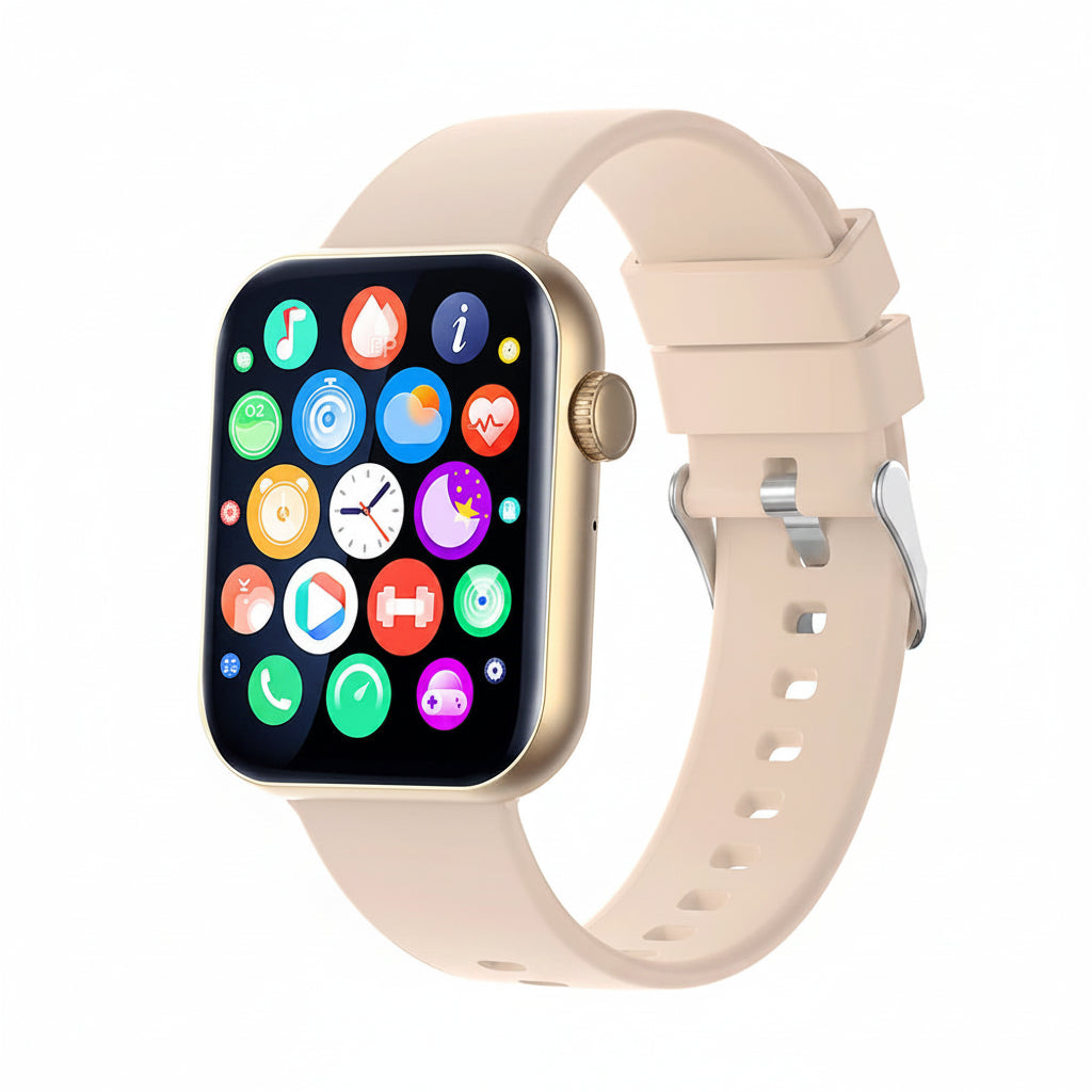 Smartwatch mit Bluetooth-Anrufen & IP68 Schutz