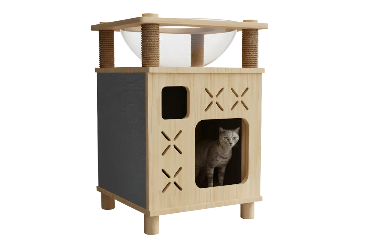 Cat tree nest