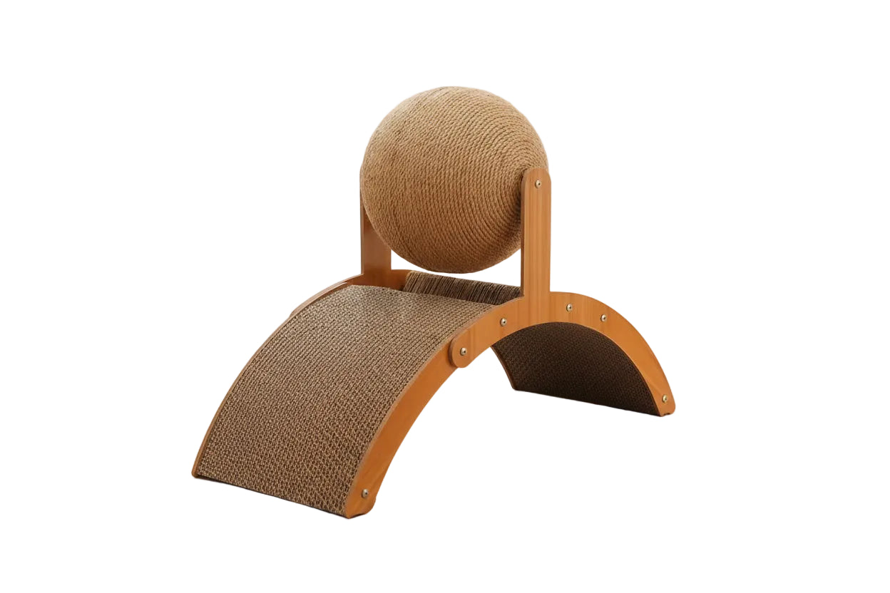 2-in-1 Scratching Board with Scratching Ball