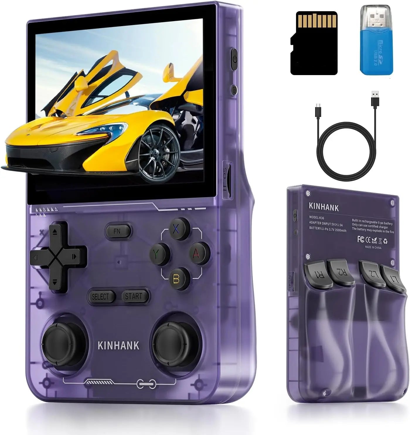 Handheld Konsole mit 20.000+ Retro Games & Dual Joysticks