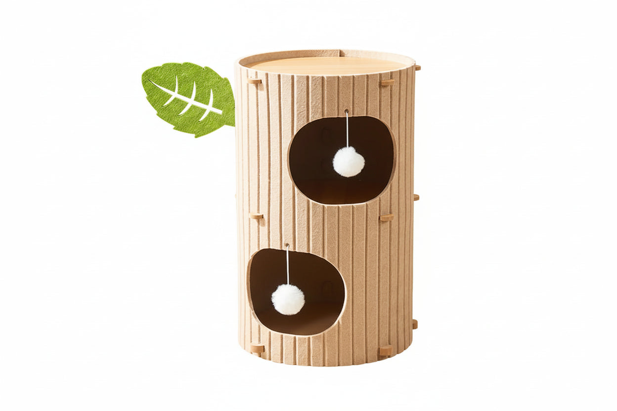 Árbol rascador multinivel para gatos