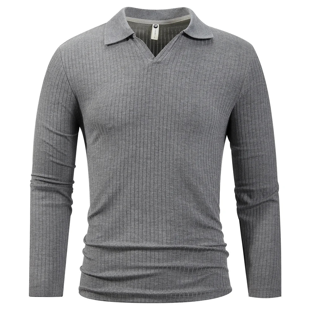 Pullover Slim V-Neck