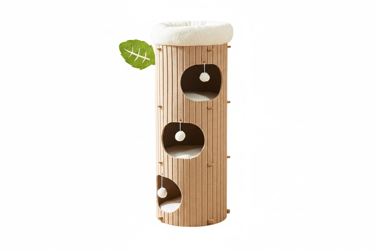 Árbol rascador multinivel para gatos