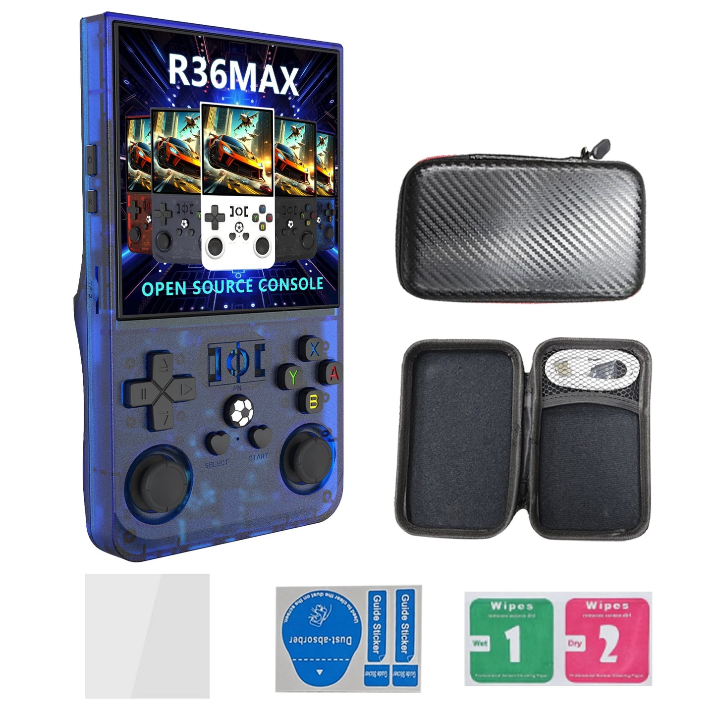 MAX Handheld Konsole für mehr Spielspass mit bis zu 22.000 vorinstallierten Spielen