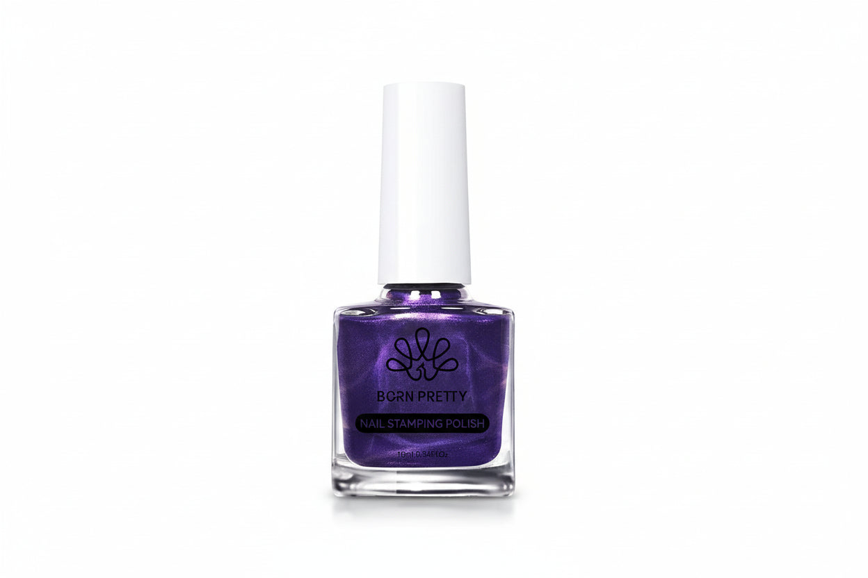 Stamping-Nagellack für klare Muster