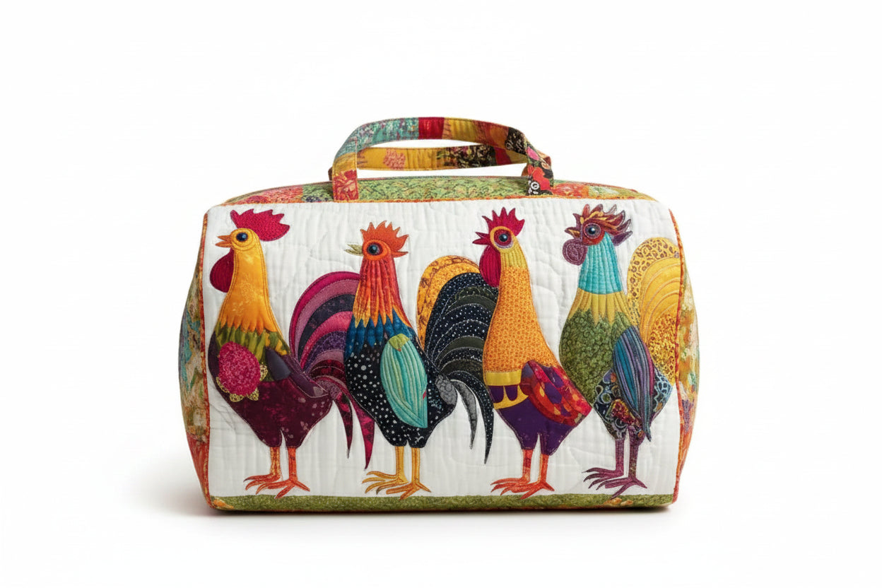 Quilted Duffle Bag / Weekender Tasche