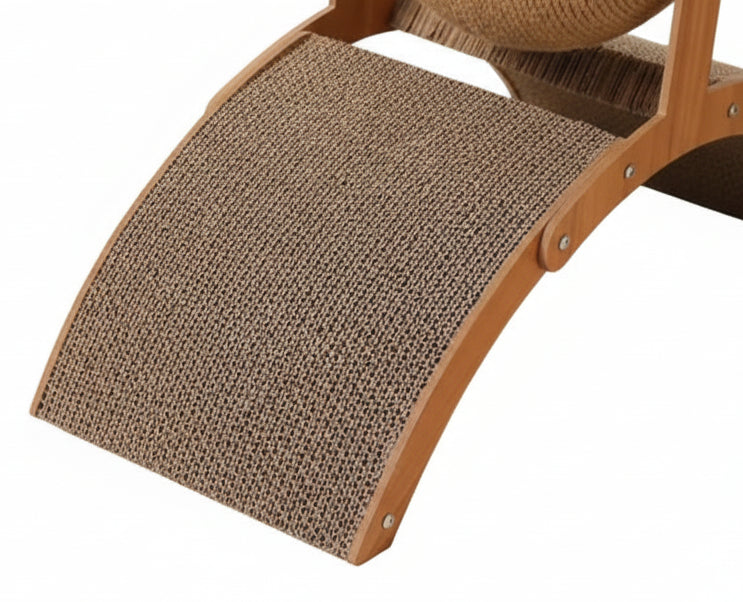 2-in-1 Scratching Board with Scratching Ball