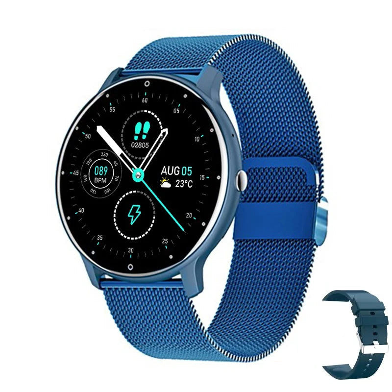 Reloj inteligente de fitness con llamadas Bluetooth