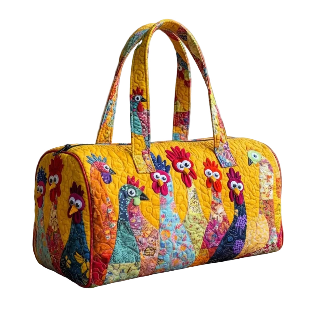 Quilted Duffle Bag / Weekender Tasche