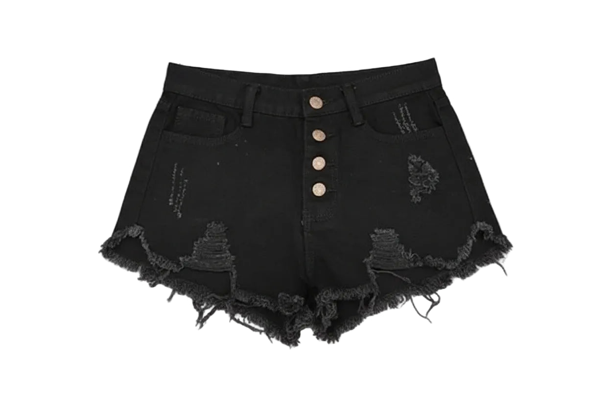 Summer denim shorts