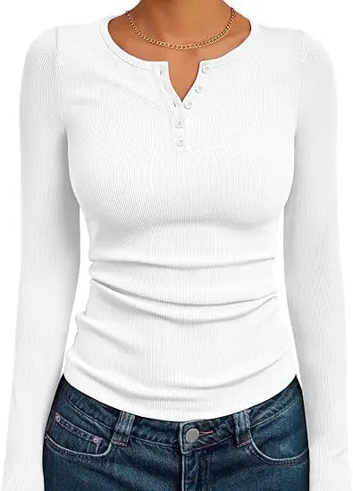 Slim Fit Langarmshirt