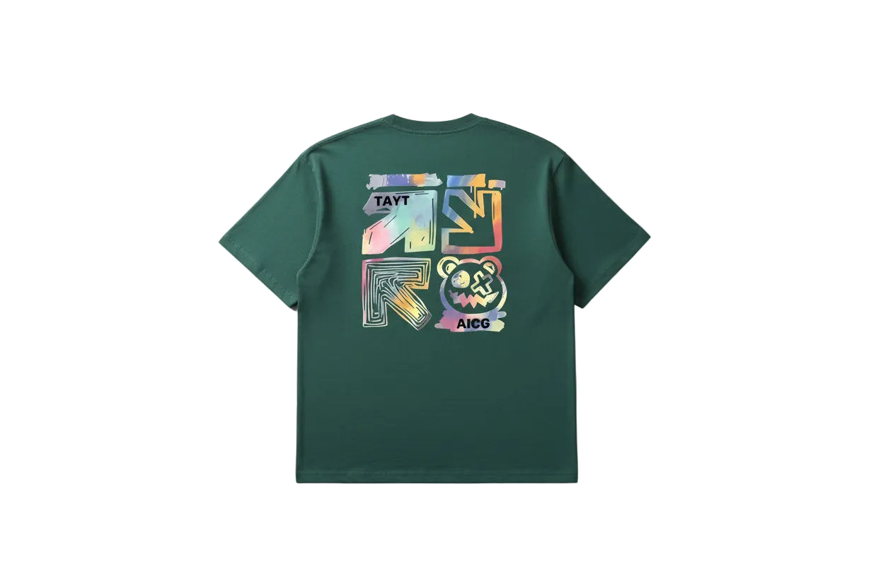 T-shirt with a design