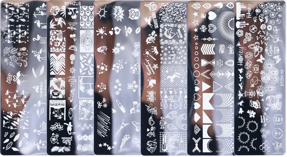 Diseños elegantes de nail art en segundos