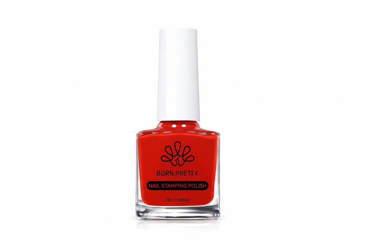 Stamping-Nagellack für klare Muster