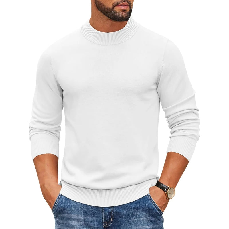 Gerippter Pullover