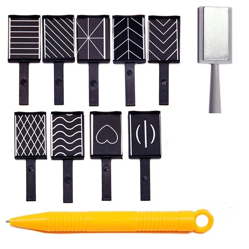 Set de imanes multiforme para ojo de gato