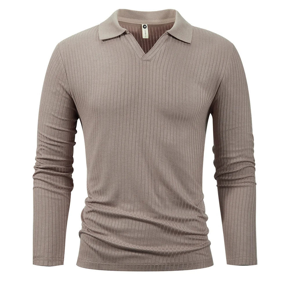 Pullover Slim V-Neck