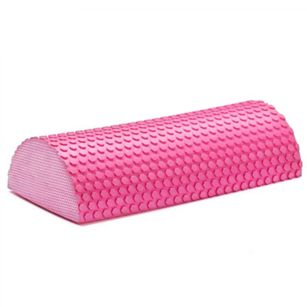 Halbkreis Yoga Foam Roller (30–45 cm) Muskelmassage & Rücken-Training mit Noppenstruktur