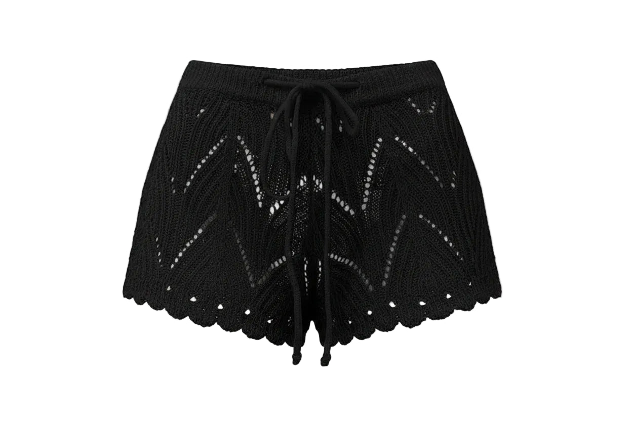 Crochet Shorts Comfy & Casual for Beach & Vacation
