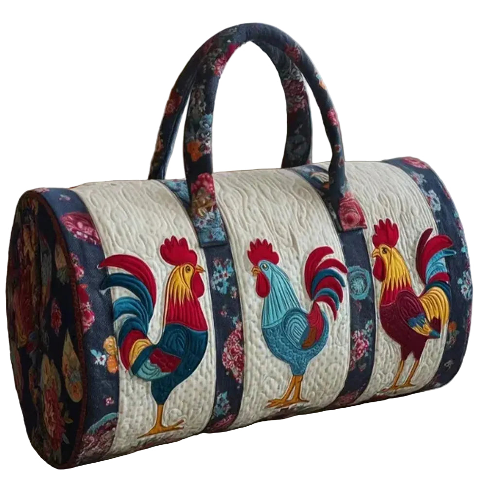 Quilted Duffle Bag / Weekender Tasche