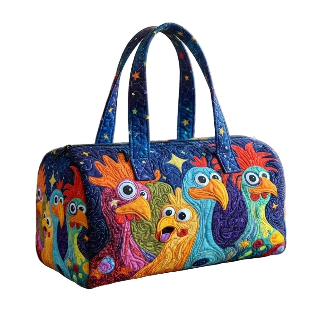 Quilted Duffle Bag / Weekender Tasche