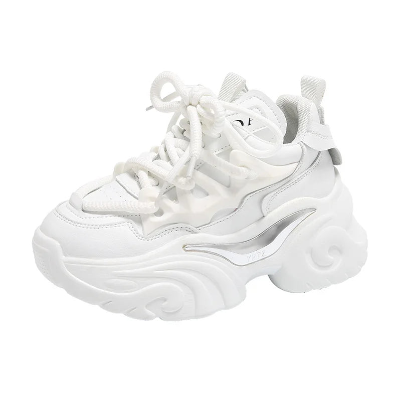 Zapatillas de plataforma alta estilo Chunky