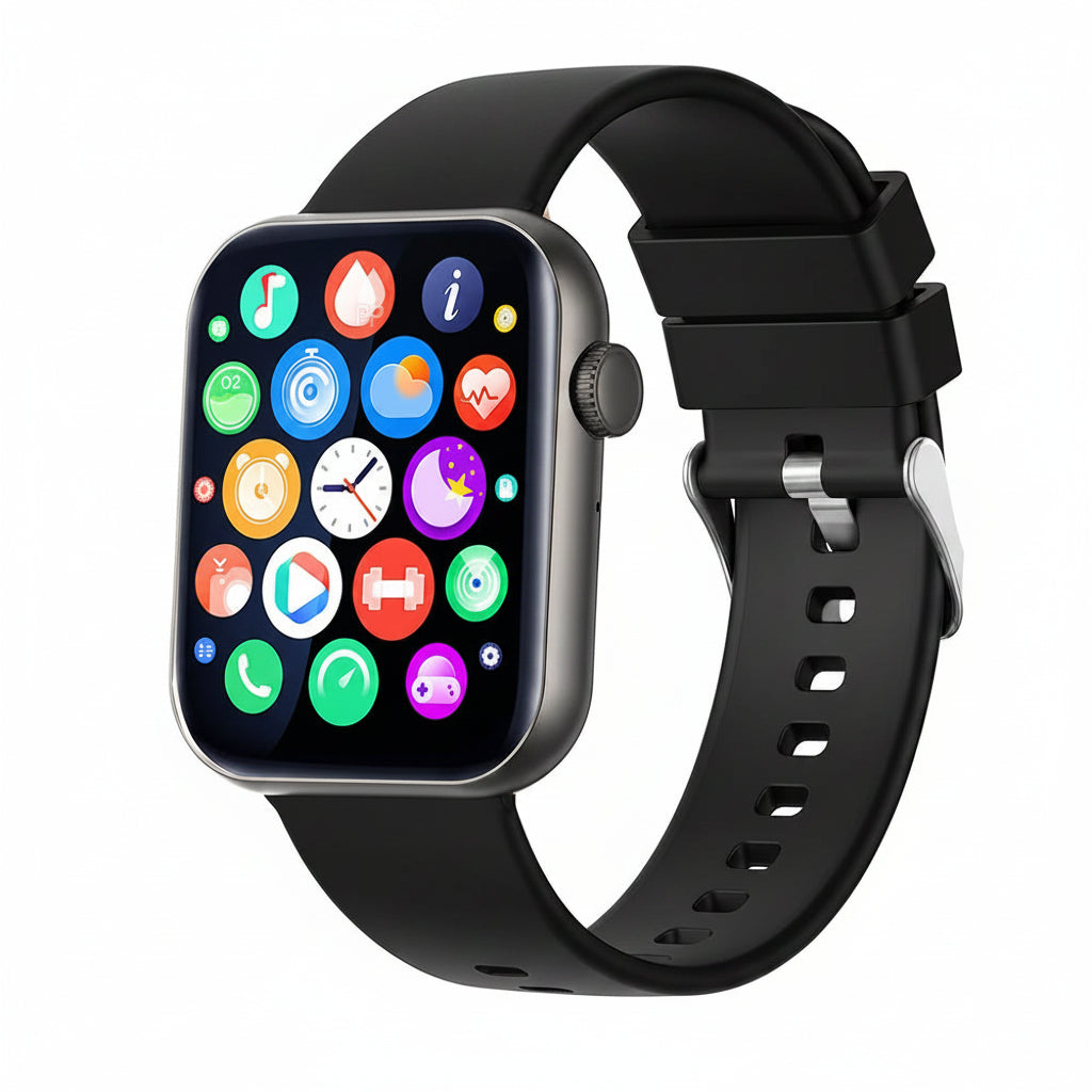 Smartwatch mit Bluetooth-Anrufen & IP68 Schutz