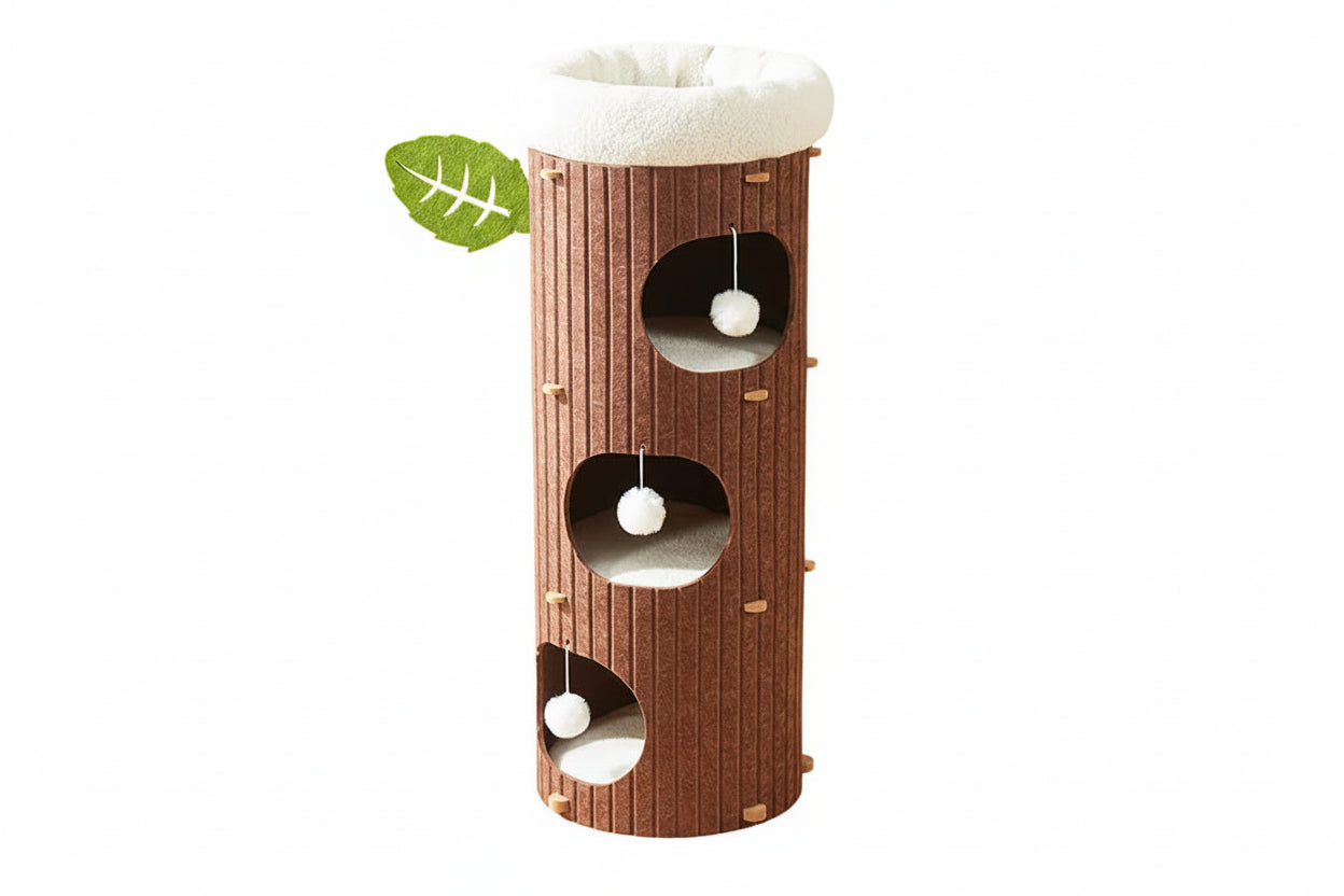 Árbol rascador multinivel para gatos