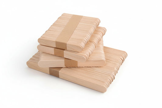 Lot de bâtonnets mélangeurs en bois 50 / 100 / 150 pièces