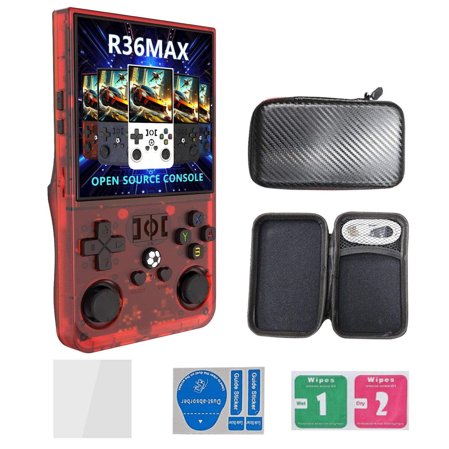 MAX Handheld Konsole für mehr Spielspass mit bis zu 22.000 vorinstallierten Spielen