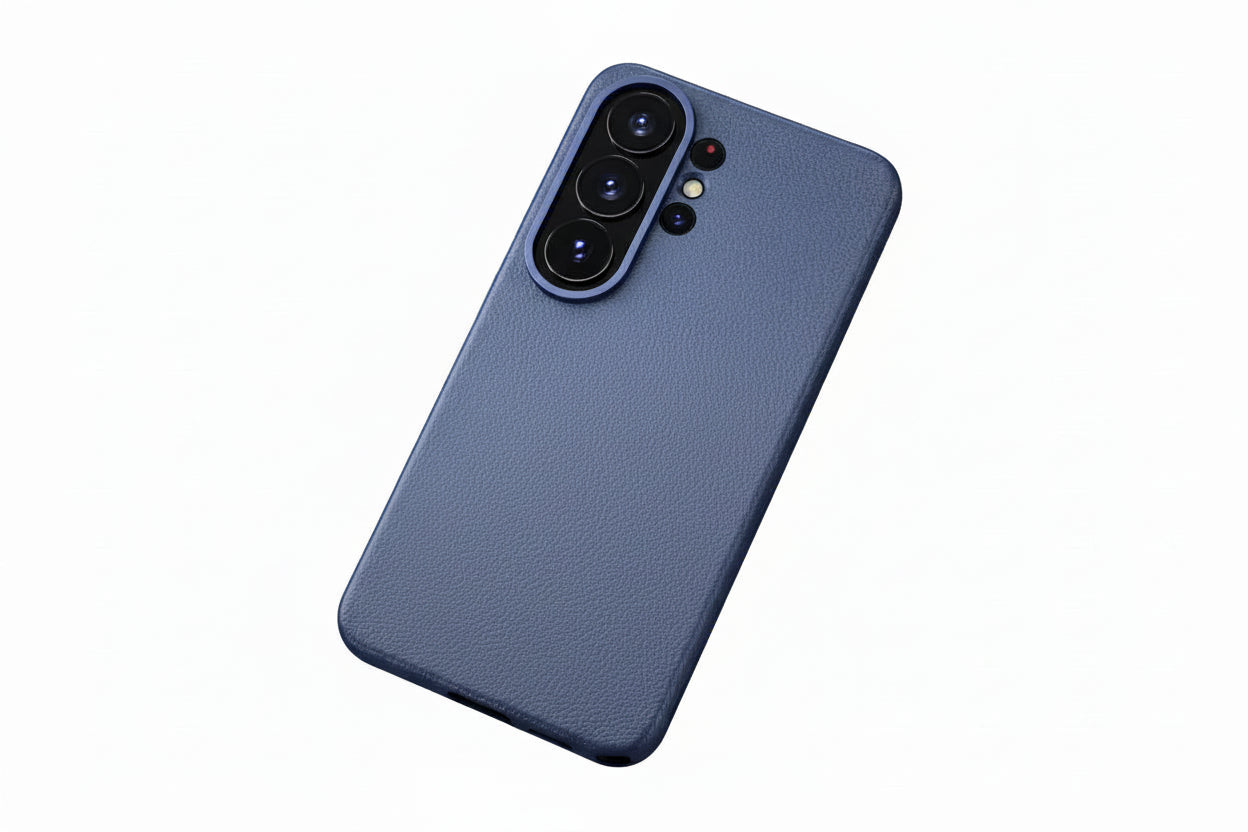 Magnetic Faux Leather Phone Case