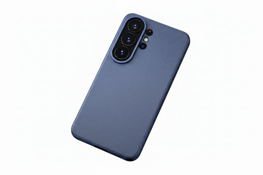 Magnetische Leder-Optik Handyhülle